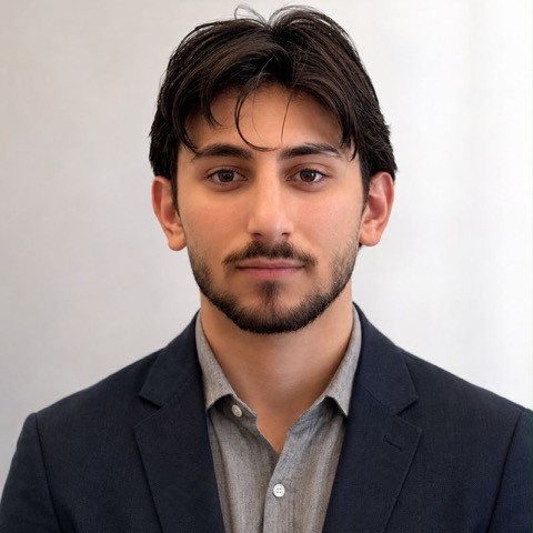 A member of the IWS admissions team, in a navy blazer