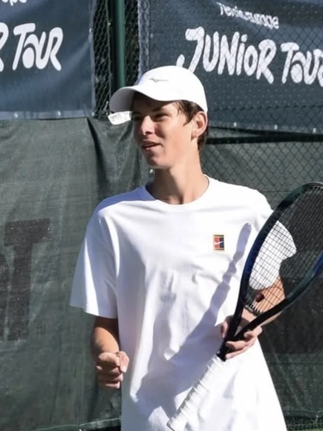 Georgiy G., IWS IGCSE student and competitive junior tennis player