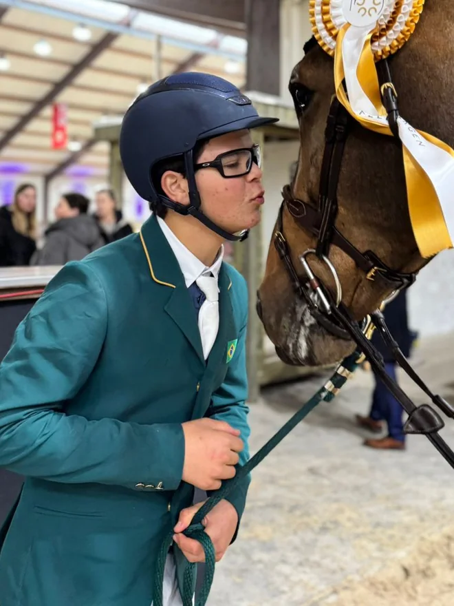 Peter G., IWS student and international show jumper