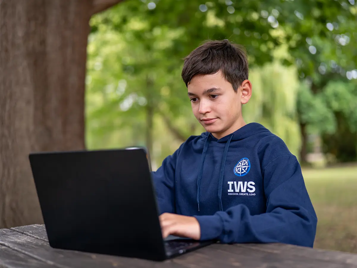 Live online lesson with a qualified teacher at IWS Online School