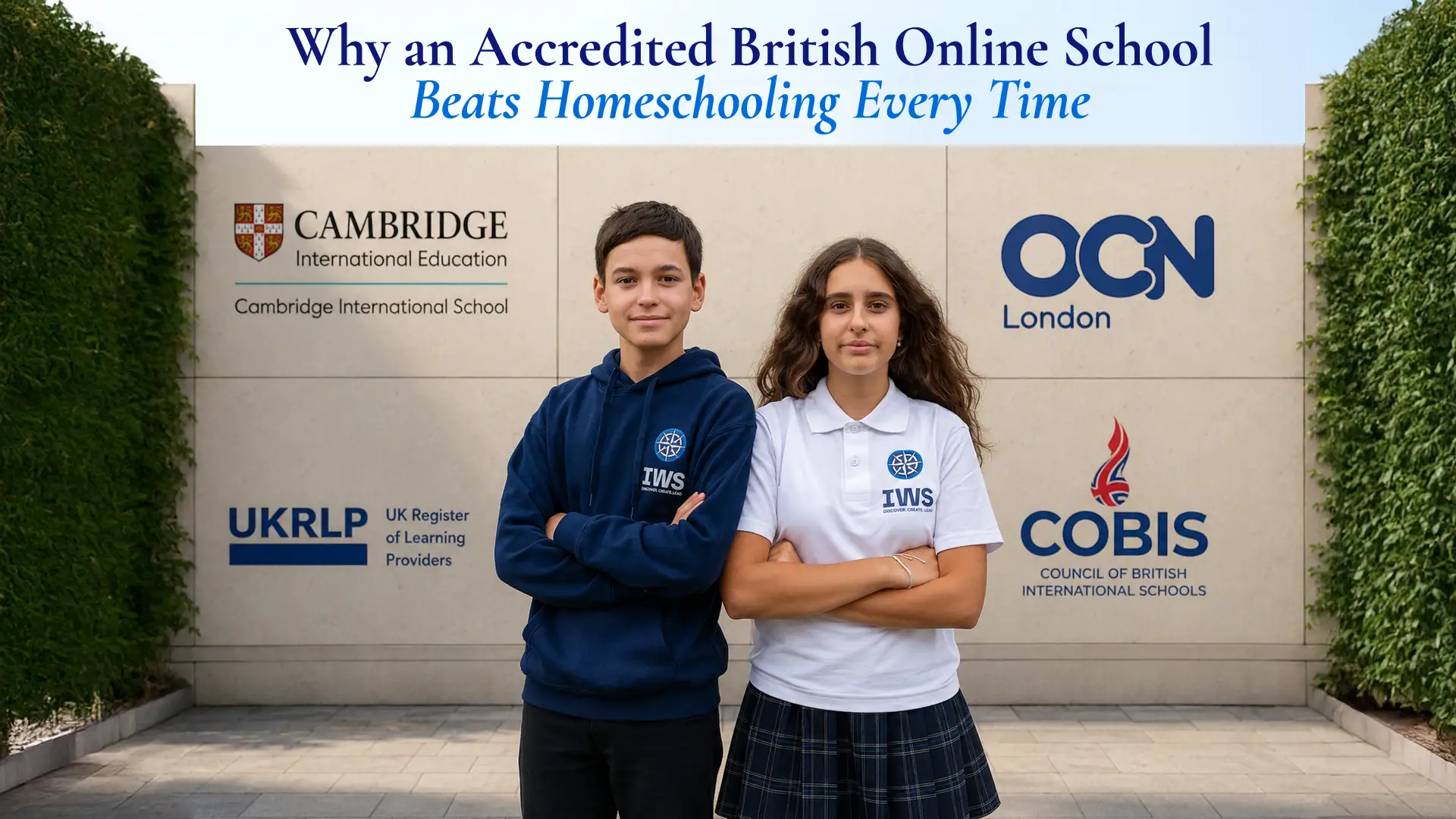 Accredited British online school compared with homeschooling for structured education