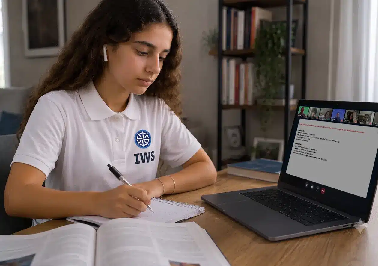 Brazilian student earning a British Cambridge qualification alongside the Brazilian curriculum