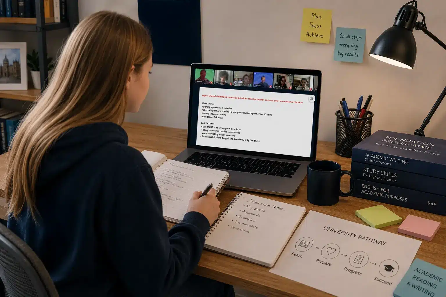 Personal academic support that sets the IWS online university foundation programme apart